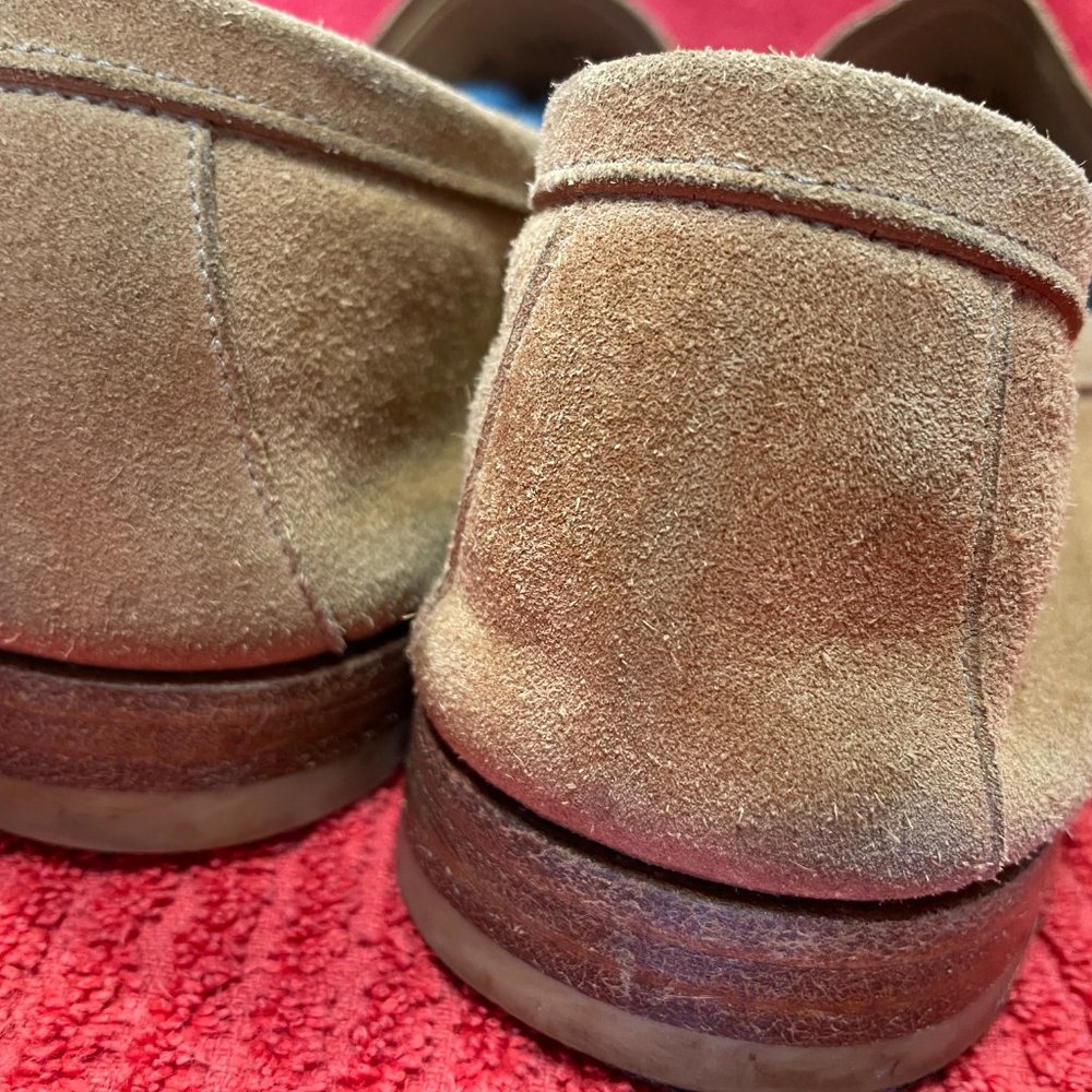 Prada Mens Loafers All Leather Upper and Out Soles Brown Made In Italy - Picture 5 of 16